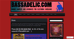 Desktop Screenshot of bassadelic.com
